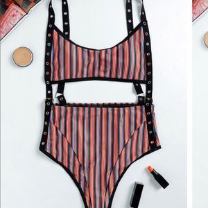 Sexy Striped One Piece